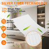Grounding Bed Sheet Cotton Silver Mój sklep