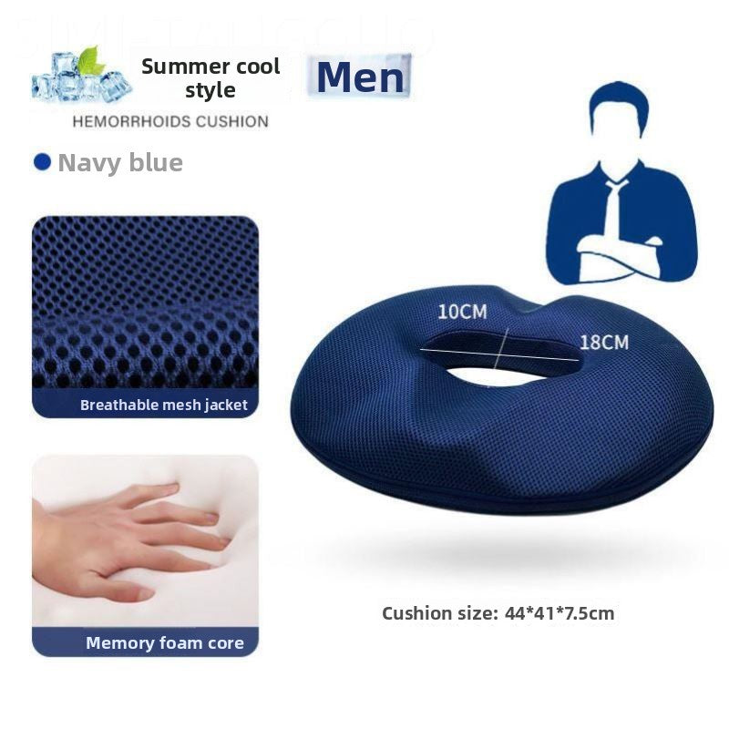 Orthopedic Donut Seat Cushion for Coccyx Support StorePilot